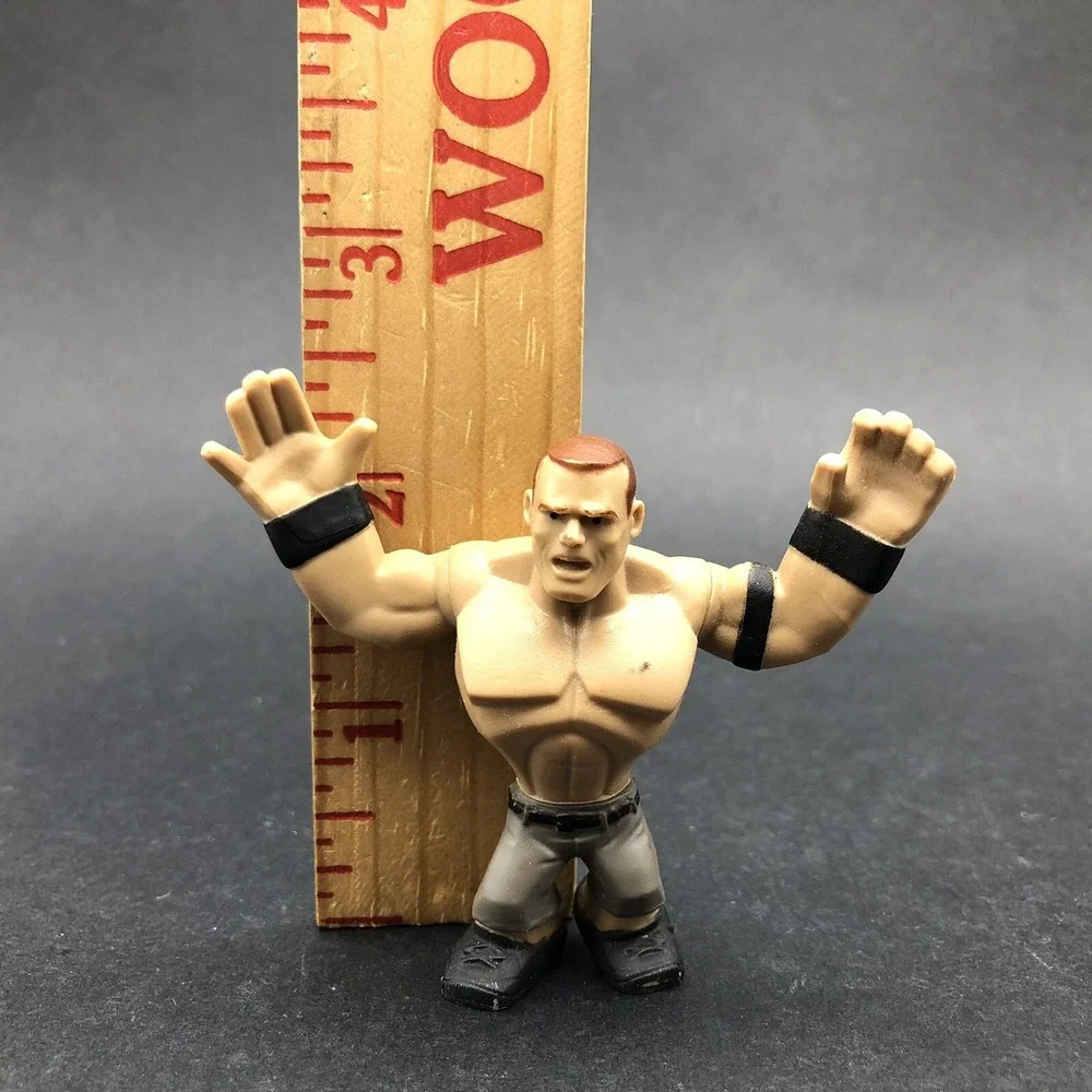 WWE‎ Wrestling Rumblers John Cena, Christian & Alberto Del Rio Mini Figures 2011